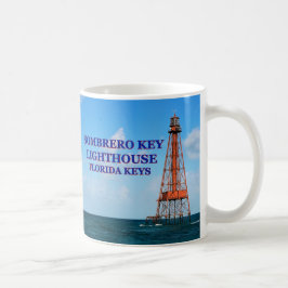 Sombrero-Schlüsselleuchtturm, Florida befestigt Kaffeetasse