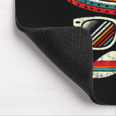 Sombrero Schnurrbart Sonnenbrille Cinco De Mayo Pa Mousepad (Ecke)