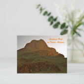 Sombrero-Spitze in Tucson, Arizona Postkarte (Stehend Vorderseite)