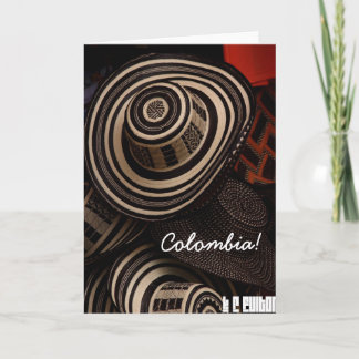 Sombrero Vueltiao, faltende Karte