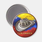 Sombrero Vueltiao Magnete Magnet (Vorderseite/Rückseite)