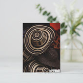 Sombrero Vueltiao: Postkarte (Stehend Vorderseite)