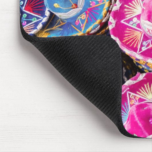 Sombreros in Mexiko Mousepad (Ecke)