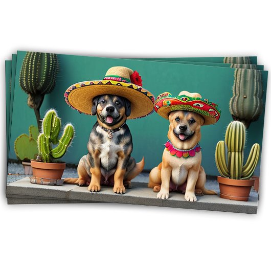 Sombreros perros treuekarte