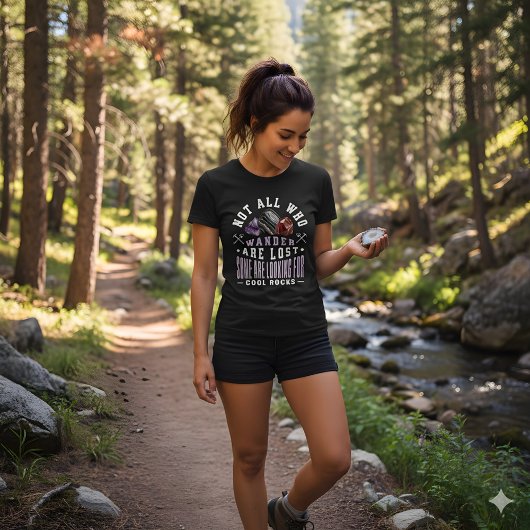 Some Are Looking For Cool Rocks - Rocks Lover T-Shirt