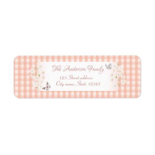 Some Bunny 1st Birthday Return Address Label (Vorne)