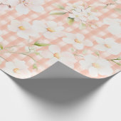 Some Bunny 1st Birthday Wrapping Paper Geschenkpapier (Ecke)