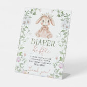Some Bunny 8x10 Diaper Raffle Table Sign Sockelschild (Vorderseite)