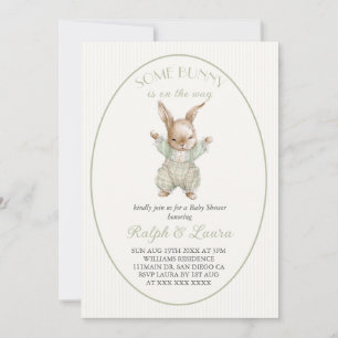 Some Bunny Baby Shower Geschlechtsneutral Einladung