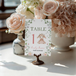 Some Bunny Baby Shower Invitation Sockelschild