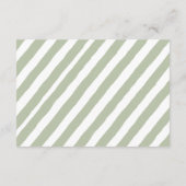 Some Bunny Baby Shower Thank You Card Begleitkarte (Rückseite)