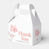 Some Bunny Balloon Birthday Party  Geschenkschachtel (Rückseite)