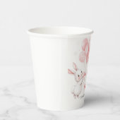 Some Bunny Balloon Birthday Party  Pappbecher (Rechts)