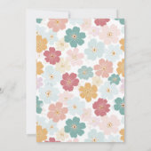 Some Bunny Birthday Invitation Bunny 1st Birthday Einladung (Rückseite)