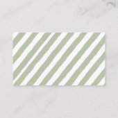 Some Bunny Books for Baby Card Begleitkarte (Rückseite)