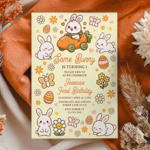 Some Bunny Cute Easter 1st Geburtstagsfeier