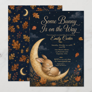 Some Bunny Fall Baby Shower Einladung