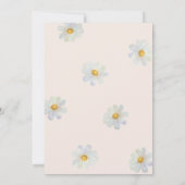 Some Bunny First 1st Birthday Invitation Einladung (Rückseite)