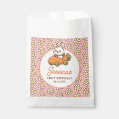 Some Bunny Floral Easter Girl 1st Birthday Party Geschenktütchen (Vorderseite)