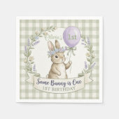Some Bunny is One 1. Geburtstag Servietten (Vorderseite)