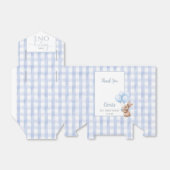 Some Bunny Is One Blue Balloons 1st Birthday Geschenkschachtel (Ungefaltet)