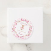 Some Bunny is One Pink Bow Gingham 1st Birthday Geschenkanhänger (Beispiel)