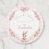 Some Bunny is Turning One 1st Birthday  Geschenkanhänger (Vorderseite)