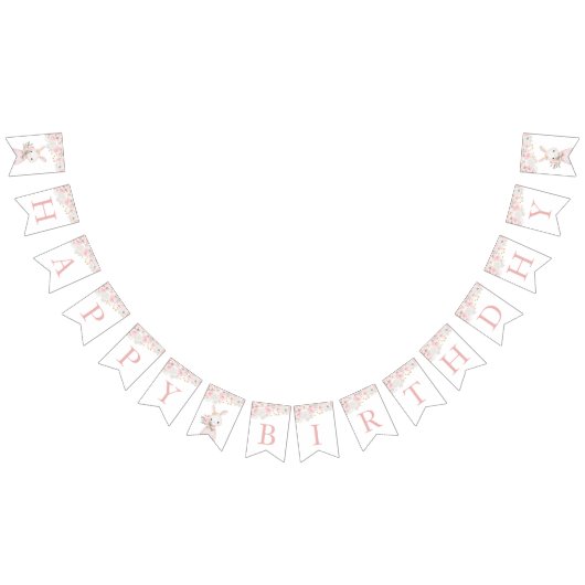 Some Bunny is Turning One Birthday Banner (Alle)