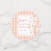 Some Bunny is Turning One Table Confetti Konfetti (Klein Vorderseite)