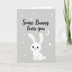 Some Bunny Liebt Dich Baby Karte