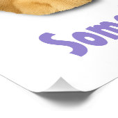 Some bunny loves me! poster (Ecke)