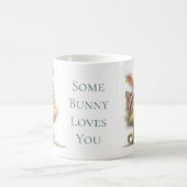 Some Bunny Loves You Easter Cat Mug Kaffeetasse (Mittel)