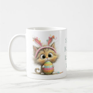 Some Bunny Loves You Easter Cat Mug Kaffeetasse