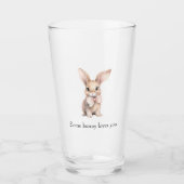 Some Bunny Loves You Glas (Vorderseite)