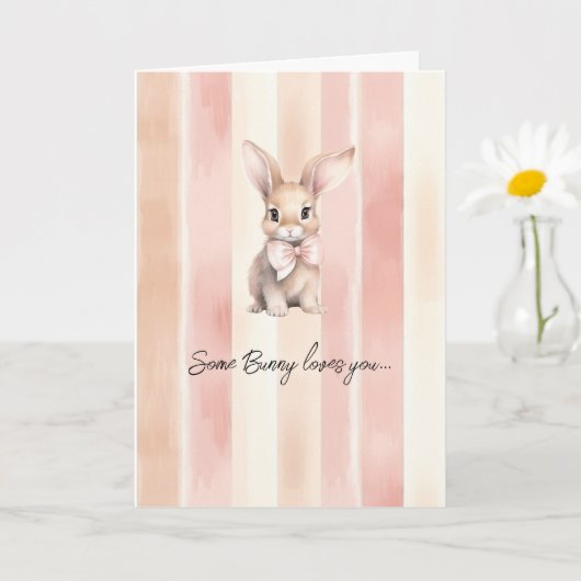 Some Bunny Loves You Karte (Kleine Pflanze)
