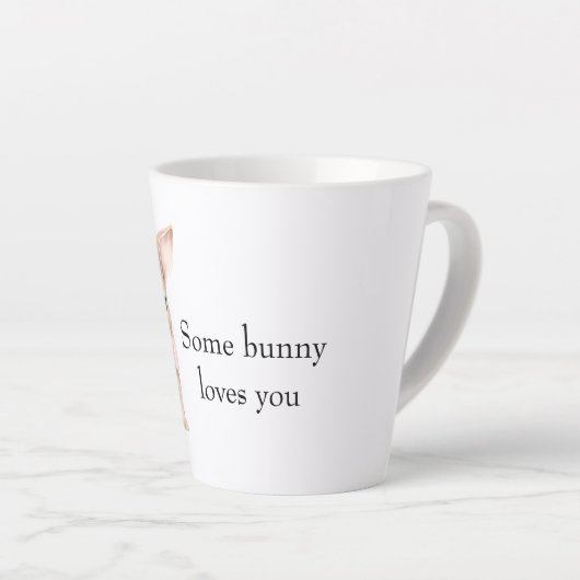 Some Bunny Loves You Milchtasse (Rechte Ecke)