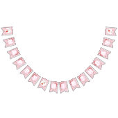 Some Bunny Pink Geburtstagsbanner Wimpelkette (Alle)