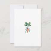 Some Bunny Special Is Coming Wreath Baby Shower  Einladung (Rückseite)