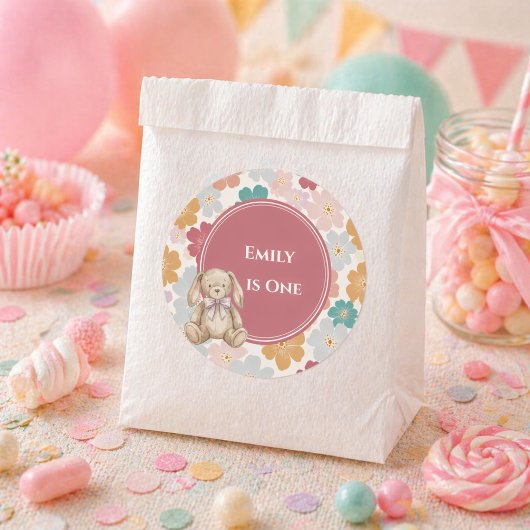 Some Bunny Sticker Bunny 1st Birthday