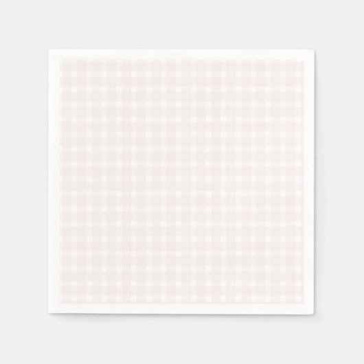 Some Bunny Sweet Pink Baby Shower  Serviette (Vorderseite)