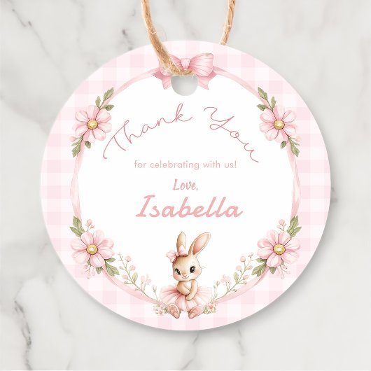 Some Bunny wird Eins 1. Geburtstag Geschenkanhänger