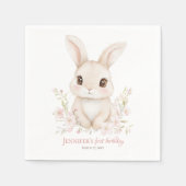 Some Bunny wird Eins Papier Servietten (Vorderseite)