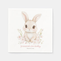Some Bunny wird Eins Papier Servietten