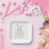Some Bunny wird Eins Papier Teller (Party)