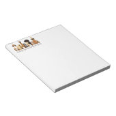 Some Days I just Wanna Play with my Dog Fun Quote Notizblock (angewinkelt)