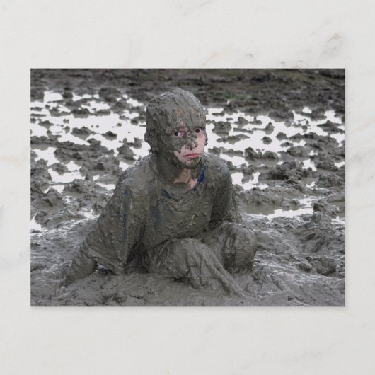 Some days it doesn't pay to get out of bed postkarte (Vorderseite)