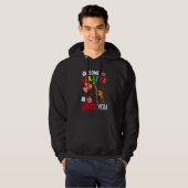 Some Giraffe Loves You Valentine's Day Animal Hoodie (Vorne ganz)