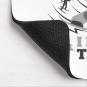 Some Girls Chase Boys I P Them Funny Ski Racing Sk Mousepad (Ecke)