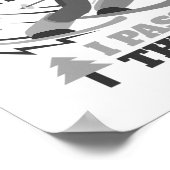 Some Girls Chase Boys I P Them Funny Ski Racing Sk Poster (Ecke)