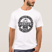 Some Grandpas Play Bingo Real Grandpas Ride Motorc T-Shirt (Vorderseite)